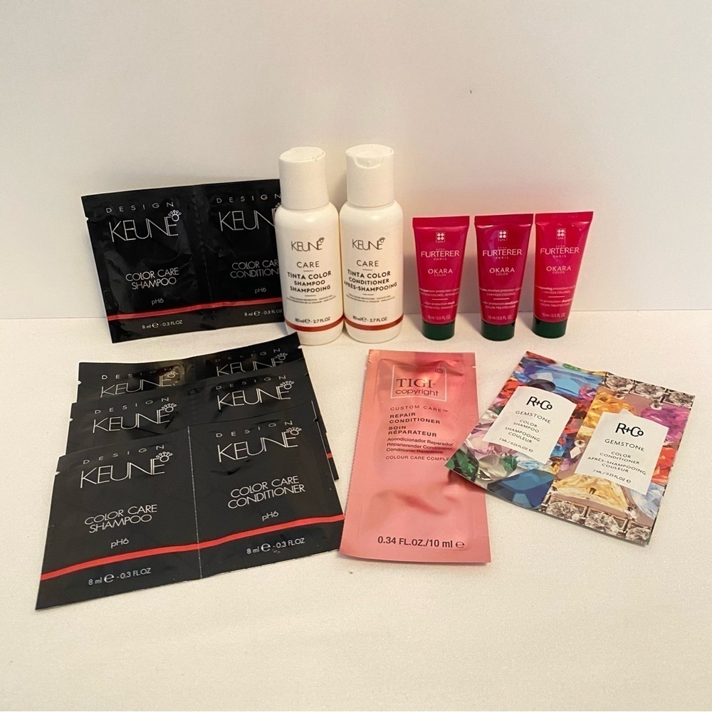 Keune Care Tinta Color/ TIGI/ R+Co Gemstone/ Rene Furterer Okara Color Bundle
